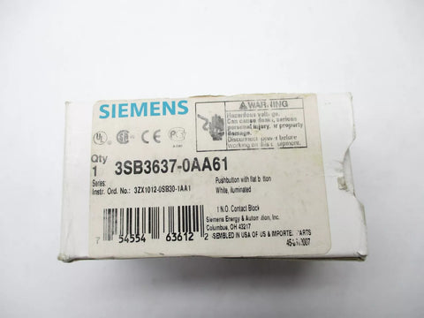 SIEMENS 3SB3637-0AA61