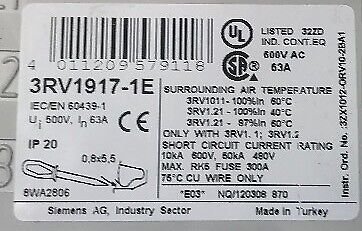 SIEMENS 3RV1917-1E