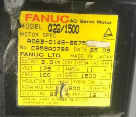 FANUC A06B-0146-B675