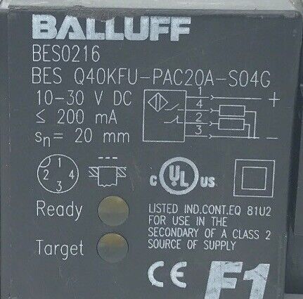 BALLUFF BES Q40KFU-PAC20A-S04G