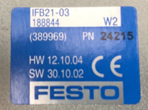 FESTO IFB21-03