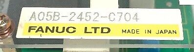 FANUC A05B-2452-C704