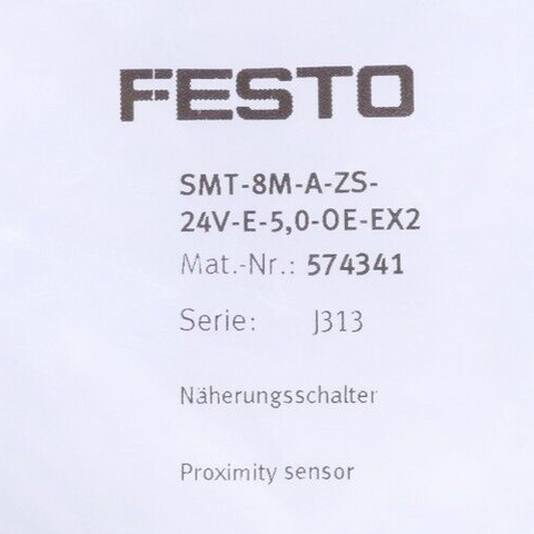 Festo SMT-8M-A-ZS-24V-E-5,0-OE-EX2