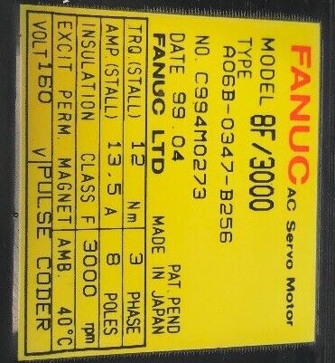 FANUC A06B-0347-B256