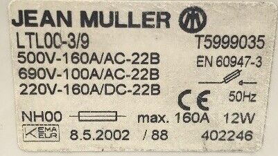 SIEMENS 3NA3 810