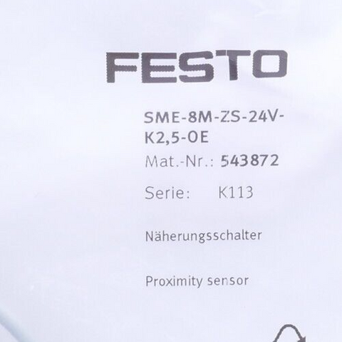 FESTO SME-8M-ZS-24V-K-2,5-OE