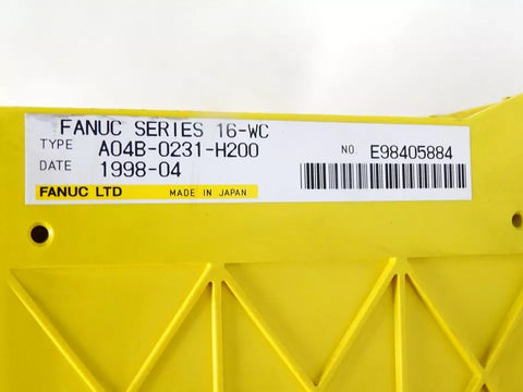 Fanuc A04B-0231-H200