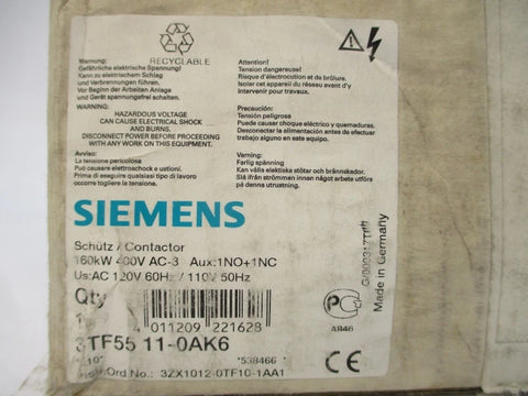 SIEMENS 3TF5511-0AK6