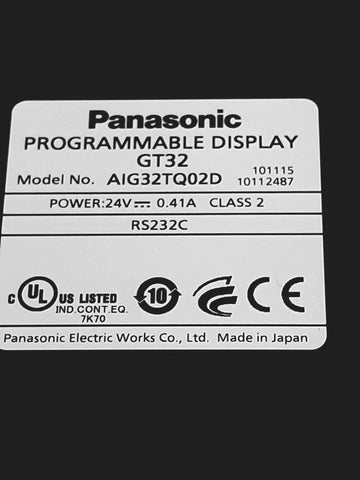 Panasonic AIG32TQ02D