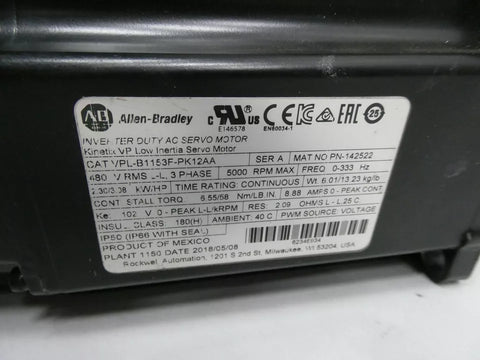 ALLEN BRADLEY VPL-B1153F-PK12AA