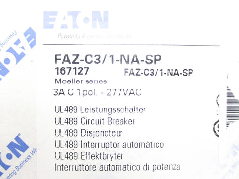 EATON FAZ-C3/1-NA-SP