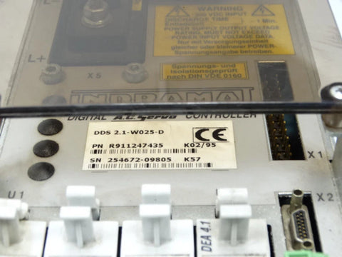 INDRAMAT DDS 2.1-W025-D