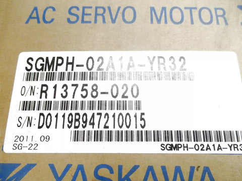 YASKAWA SGMP-02A1A-YR32