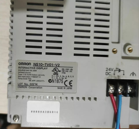 OMRON NS10 TV01 V2