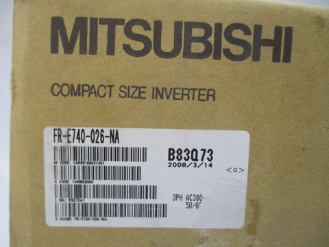 MITSUBISHI FR-E740-026-NA