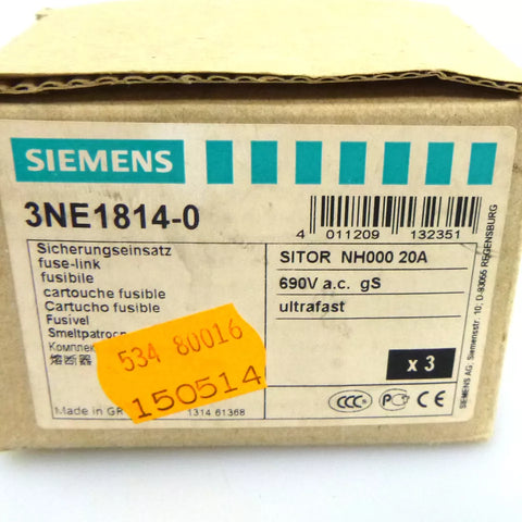 Siemens 3NE1814-0