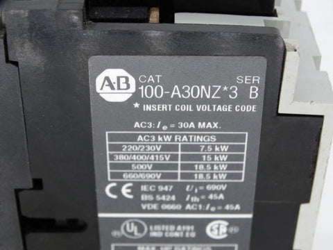 ALLEN BRADLEY 100-A30NZJ3