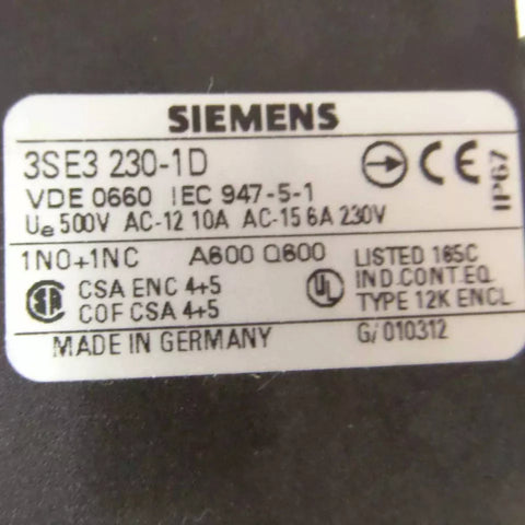 Siemens 3SE3 230-1D