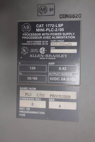 ALLEN BRADLEY 1772-LSP