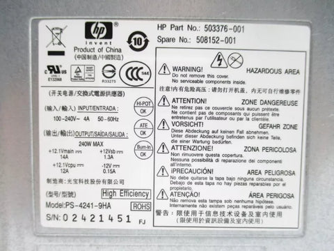 HP 503376-001