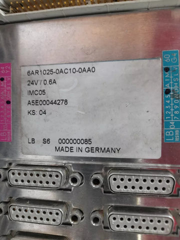 Siemens  6AR1025-0AC10-0AA0