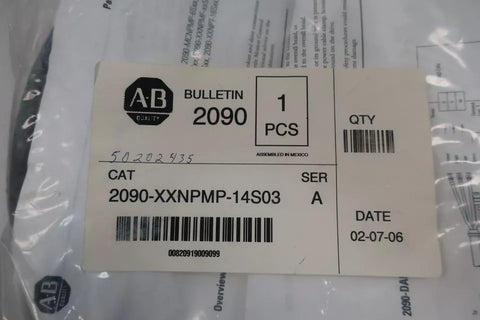 ALLEN BRADLEY 2090-XXNPMP-14S03