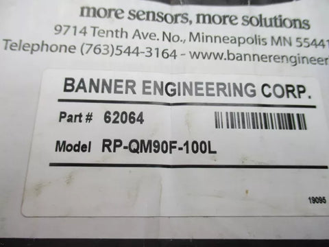 BANNER ENGINEERING RP-QM90F-100L