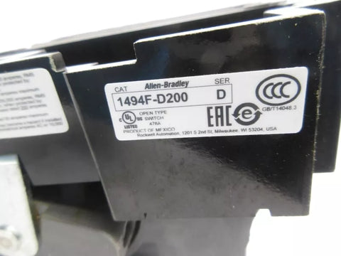ALLEN BRADLEY 1494F-D200