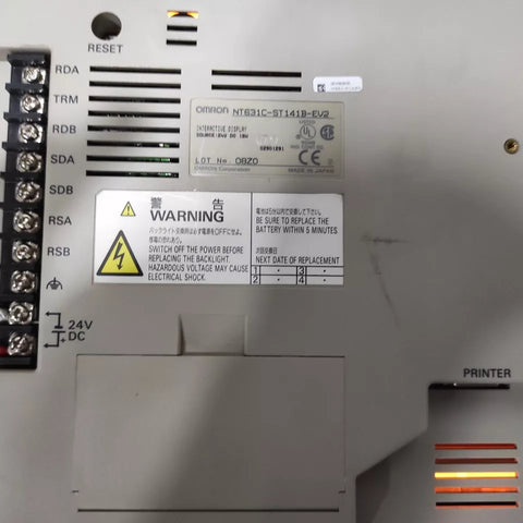 OMRON NT631C-ST141B-EV2