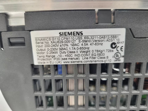 Siemens  6SL3211-0AB12-5BB1