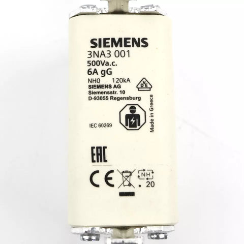 Siemens 3NA3 001