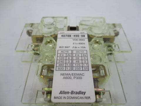 ALLEN BRADLEY 40768-490-08