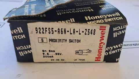 HONEYWELL 922FS5-A6N-LA-L-Z548