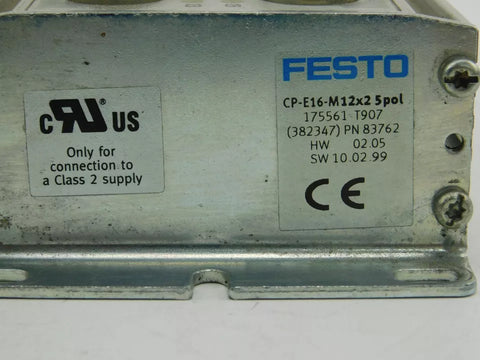 FESTO CP-E16-M12x2 5-pol