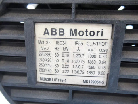 ABB MU63B11F115-4