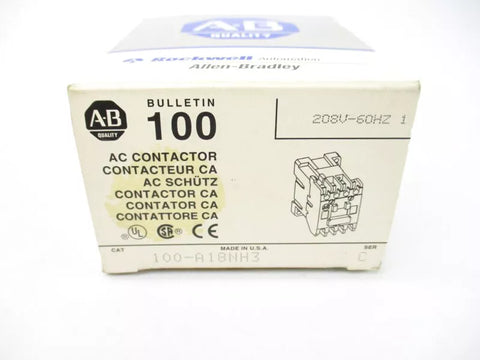 ALLEN BRADLEY 100-A18NH3
