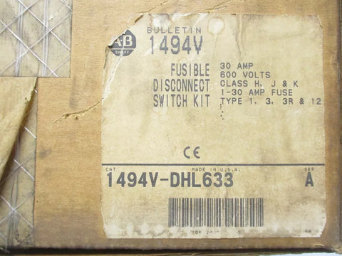 ALLEN BRADLEY 1494V-DHL633