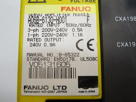 Fanuc A06B-6130-H001