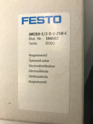 Festo JMEBH-5/2-D-2-ZSR-C