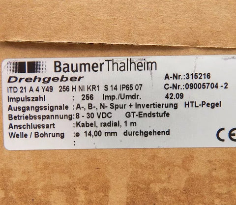 Baumer ITD 21A4 Y49