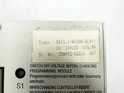 INDRAMAT DKS1.1-W050A-DL04-00