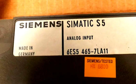 Siemens  S5 6ES5 465-7LA11