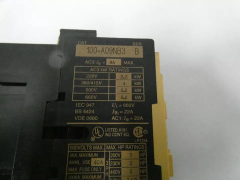 ALLEN BRADLEY 100-A09NB3
