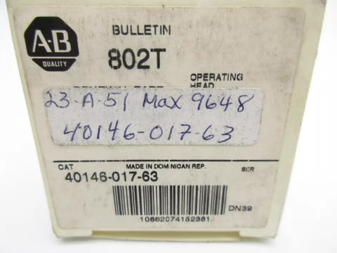 ALLEN BRADLEY 40146-017-63