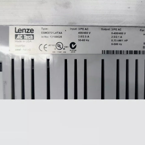 LENZE ESMD751L4TXA