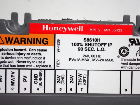 HONEYWELL  S8610H3000