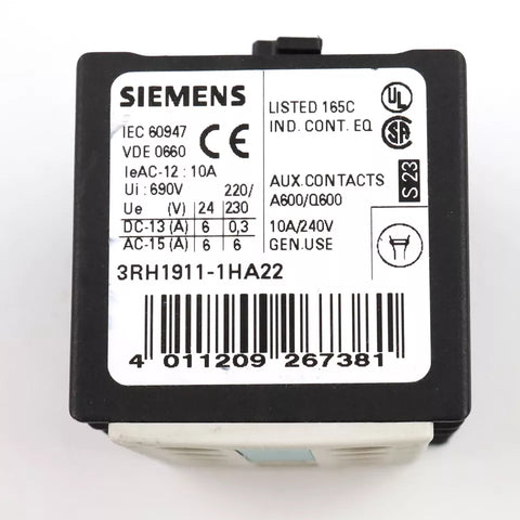 Siemens 3RH1911-1HA22