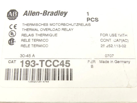 ALLEN BRADLEY 193-TCC45
