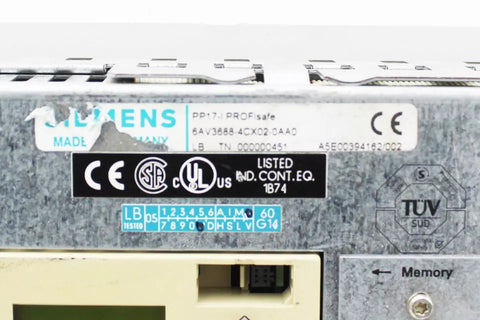 SIEMENS 6AV3688-4CX02-0AA0