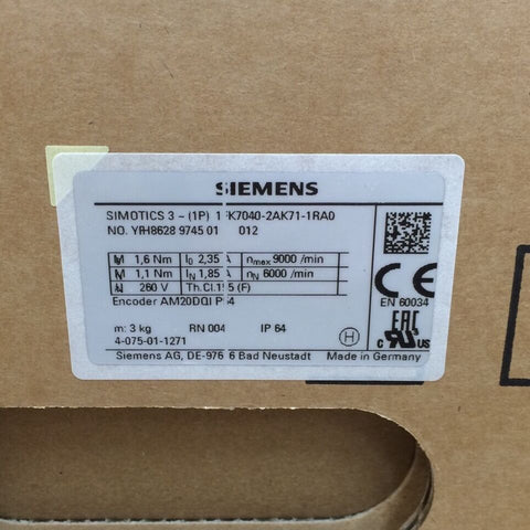 SIEMENS 1FK7040-2AK71-1RA0